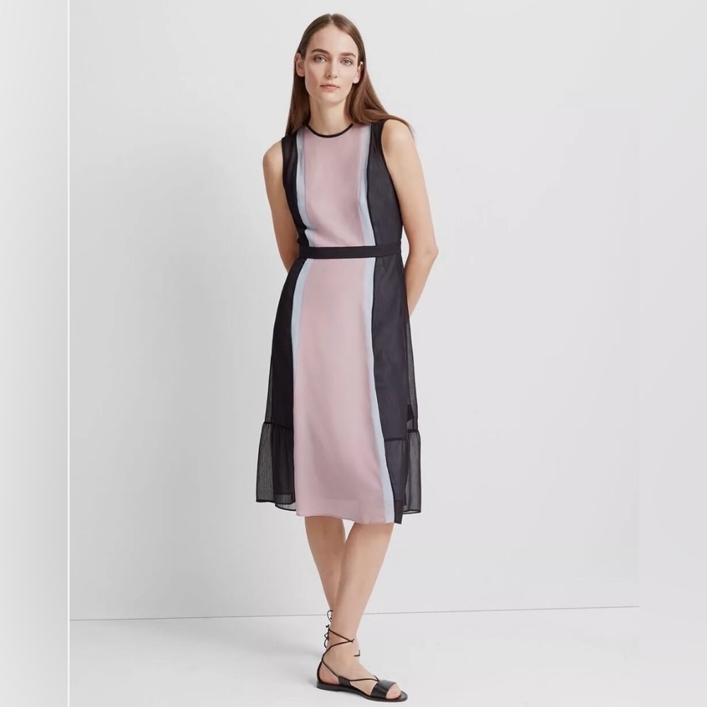 Club Monaco 100% Silk Sleeveless Dress